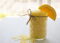 DIY Citrus Salt Boby Scrub